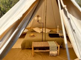 Quinta da Paz Eco-Lodge, palapinė su patogumais mieste San Luisas