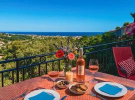 Villa Bleu Azur - Élégance Privée avec Vue Mer & Montagne