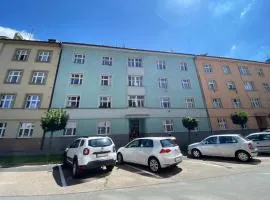 Apartment with Cathedral View in Hradec Králové - Central Location