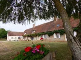 Ferme restaurée 19ème siècle, gîte indépendant avec étang, proche du circuit de Lurcy-Lévis - FR-1-489-392