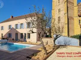 Maison charmante avec piscine privée chauffée et jardin clos, wifi inclus - FR-1-496-339