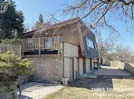 Gîte chaleureux au Bessat pour 6 à 8 pers., animaux admis, grand jardin - FR-1-496-350