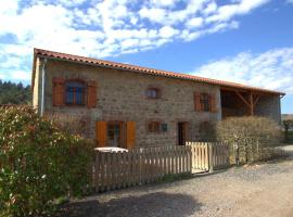 Gîte chaleureux avec terrasse, pêche, randonnées et équipements modernes au cœur du Haut Forez - FR-1-496-285, ξενοδοχείο σε Les Salles