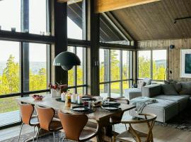Modern Cabin With Panoramic Views At Nesfjellet, hotel i Nesbyen