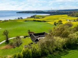 Half-Timbered Farm With Sea View At Kaløvig