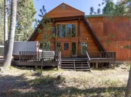 Spacious Rustic Cabin with Hot Tub and Game Loft Near Trails in Island Park, Idaho