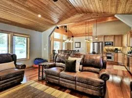 Cozy Cabin Retreat with Expansive Deck Near Lake and Trails in Tahoma, California