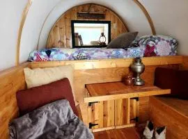 Charming Glamping Wagon with Mountain Views on Working Ranch near Grand Teton – Tetonia, Idaho