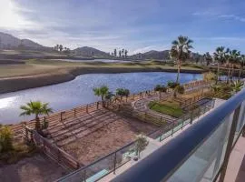 Apartamento de 2 habitaciones con jardín y piscina comunitaria cerca de la playa en Pulpi - ES-376-24