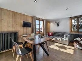 Charmant appartement, 2 ch, centre Megève, parking, wifi - FR-1-453-176