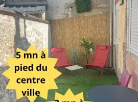 Appartement en rez de chaussée avec extérieur