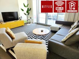 Skylineviews 2bdrm River, Waca, Optus Stadium