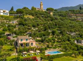 Portofino Riviera Luxury Villa-Pool,Garden,Parking, hotel in Zoagli