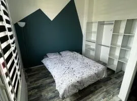 Chambre avec espaces communs-proche du circuit des 24h