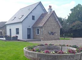 Maison rénovée avec jardin, terrasse et recharge électrique gratuite près de la Suisse Normande - FR-1-497-178, ξενοδοχείο σε Sainte-Opportune