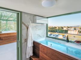 Grypes Deluxe Complex, hotel com banheiras de hidromassagem em Egina