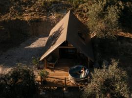Glamping Uma Casanatura, glamping em Cellino Attanasio