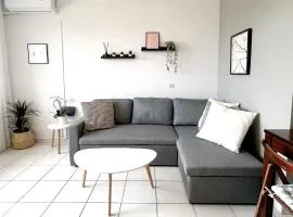 Blue apartment