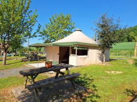 Les 2 étangs La Foulonnerie Lodge - Tente, hôtel à Saint-Jean-Saint-Germain