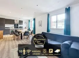 2 appartements réunis 6 chambres parking 16 pers