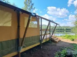 Safari tent 'Älven', mini-camping Nästorp broa