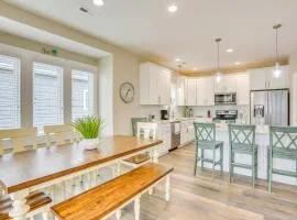 Surf City Home with Outdoor Shower Walk to Beach!