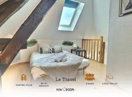 Séjour pro ou détente – Appartement lumineux proche centre de Troyes, wifi haut débit, cuisine équipée