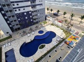 Apartamento frente OCEAN, khách sạn ở Mongaguá