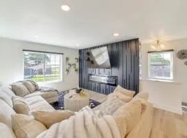 Walk to Waterfront Michigan Retreat with Game Room