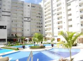 Flat em Rio Quente ao lado Hot Park