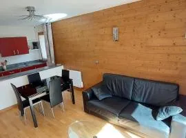 Paradiski pied des pistes plan peisey