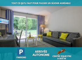 Apartment with terrace 2 or 4 people, hotel in Neufchâtel-Hardelot