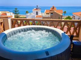 L'unico - Sea View, Pool & Jaccuzi, hotel with hot tubs in Oued Laou