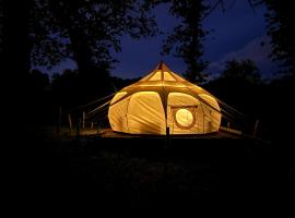 Nuit astrale en pleine nature, camping de lujo en Solignac