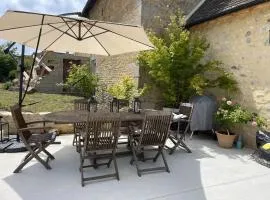 Maison charmante avec terrasse à la campagne