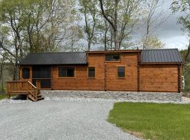 Tiny Cabin #3 by Windham NY Escape 'Forest View', campsite in Hensonville
