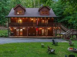 Cabin 3 Miles off I-40-hot tub-firepit-secluded better than a Hotel