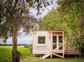 Time out in a tiny house, hotel 