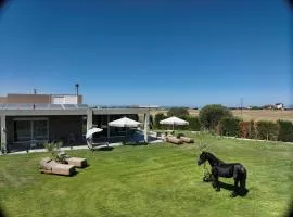 GF Luxury Villa with indoor pool -Afytos