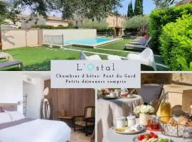 L'Ostal - Bed & Breakfast - Chambres et suites de 25 à 40m2 - Spa