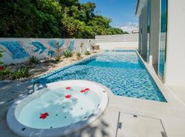 pool villa Sanrriott Okinawa Motobu