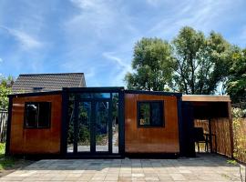Tiny House de Zeeuwsche Tuinkamer, mini casa em Meliskerke