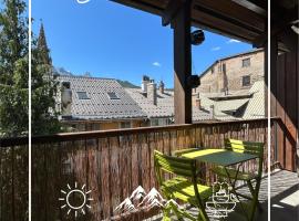 Douce Altitude - Centre ville - Balcon, hotel em Barcelonnette