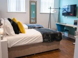 Syster Properties Studios & Apartments with Free Parking and Near Leicester & Hinckley