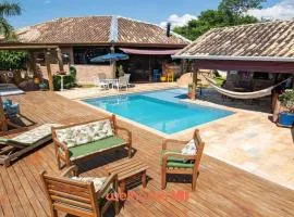 Casa de campo em Itupeva com vista para montanha