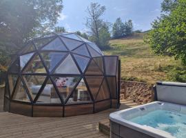 Bulle de printemps, hôtel à Mandailles