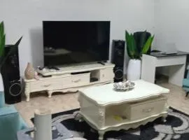 Spacious One bedroom serviced apartment with Wifi Smart TV Air conditioning kitchen and other facilities in a cozy living space