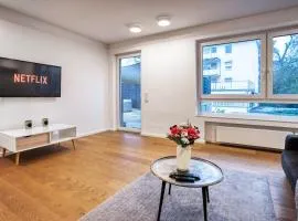 2 BR Loft - WHIRLPOOL - TERRASSE - ZENTRAL - WIFI - BUSINESS - KAFFEE - NETFLIX
