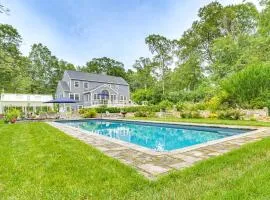 Pool, Sunroom and Gardens Luxe Sandy Hook Home!