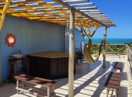 Hostel Leda Beach, hostel v destin&aacute;cii Canoa Quebrada